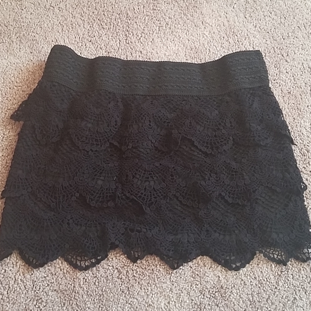 Black skirt